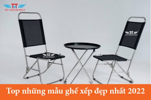 mẫu ghế xếp đẹp