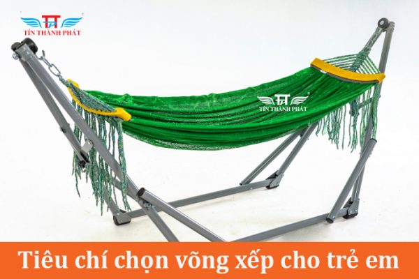 cách chọn võng xếp cho em bé