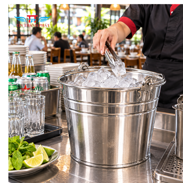 Xô Đá Inox Cao Cấp Tín Thành Phát