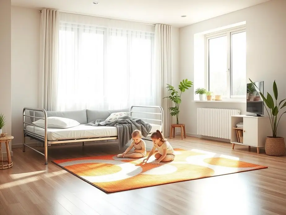 Giường xếp inox giải phóng không gian, giúp nhà cửa gọn gàng hơn.
